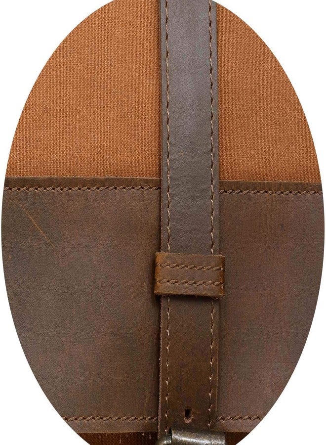 Celtic Genuine Leather Messenger Bag | Crossbody Office Shoulder Bag for Men and Women with Adjustable Strap and Handle - Image 5